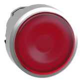 Schneider Illuminated push button head, red, Ø 22